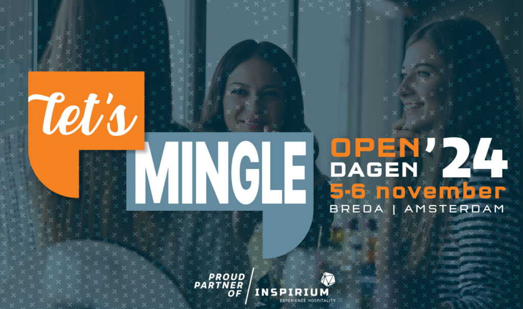 Op 5 en 6 november is het zover: de állereerste Open Dagen bij Inspirium. Let’s Mingle is het thema.